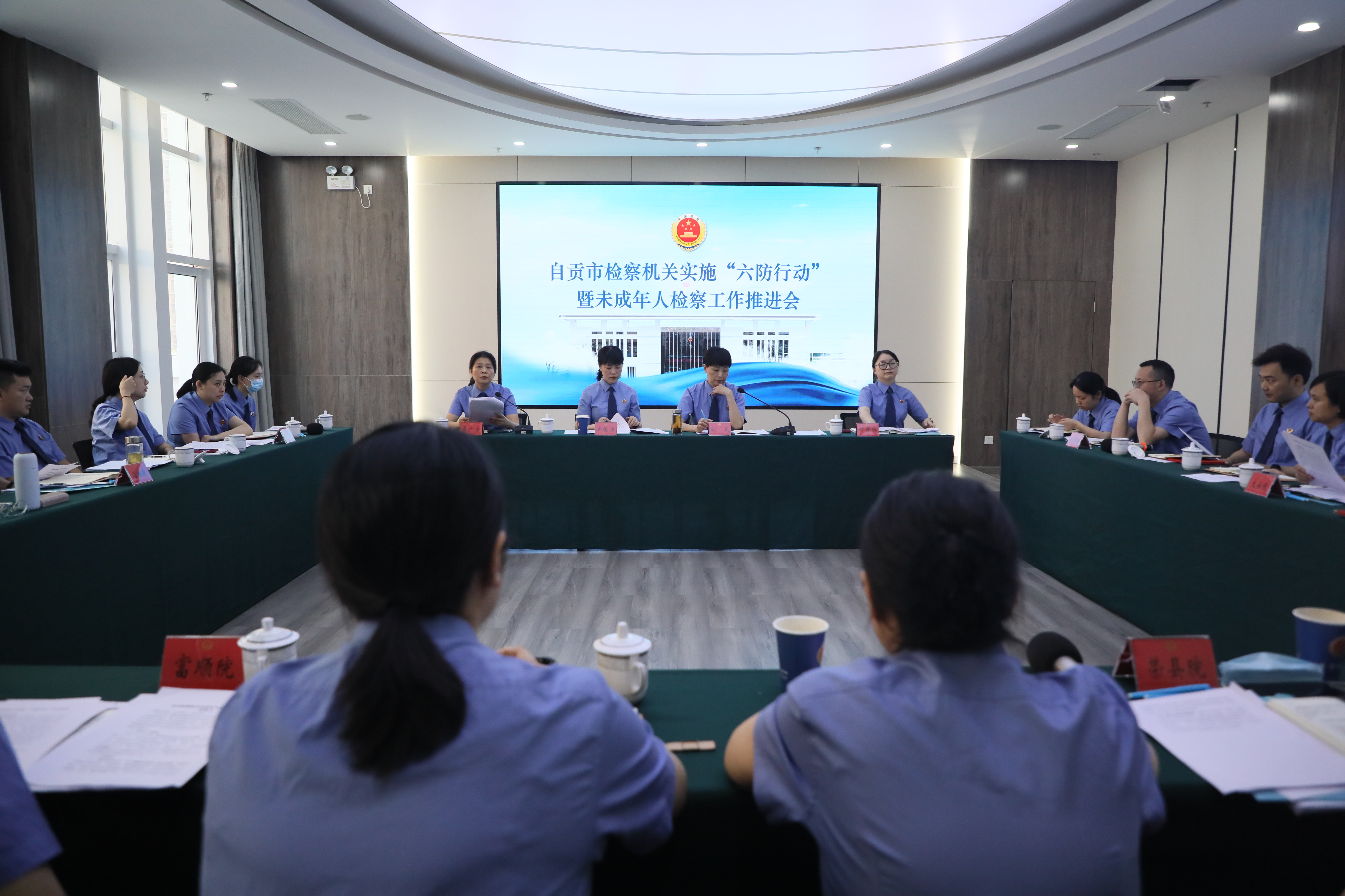 自贡市未成年人检察工作推进会召开